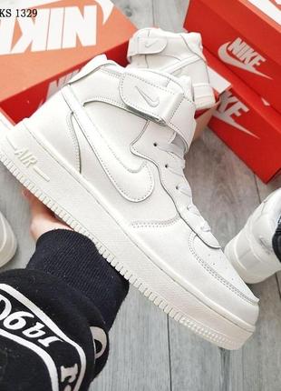 Кроссовки nike air force high зима5 фото