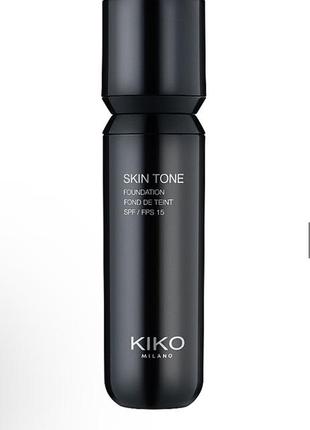 Тональная основа kiko milano skin tone foundation1 фото