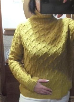 В'язаний жіночий светр базовий светр2 фото