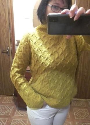 В'язаний жіночий светр базовий светр1 фото