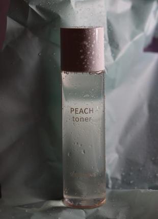 Тонер для обличчя sersanlove peach з екстрактом персика 160 ml