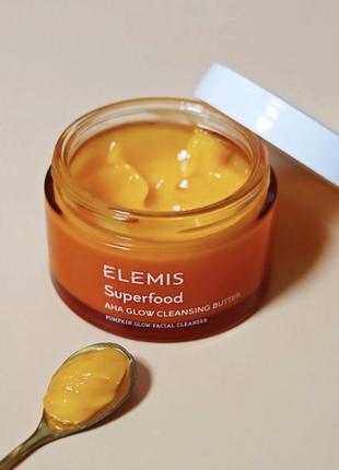 Бальзам для обличчя elemis superfood aha glow cleansing butter