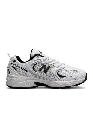 New balance 530 white silver black