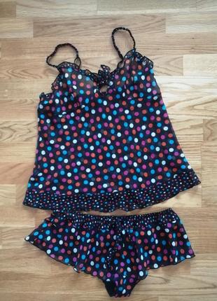 Комплект для сна шортики и майка mark and spenser