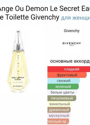 Распив 🍎ange ou demon le secret 🍎 edt от 💛givenchy
💯% оригинал5 фото