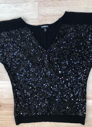 Блуза з блискітками
