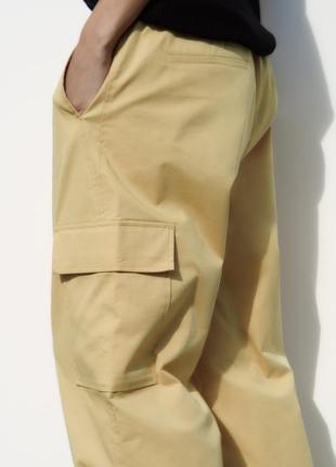 Габардиновые штани full length zara3 фото