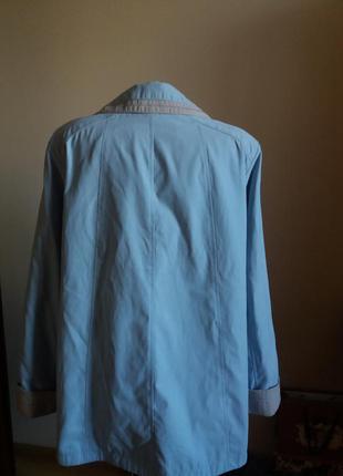 Стан новой вещи тонкая весенне-летняя куртка (пиджак) 40р fabiani!снижка 15%4 фото