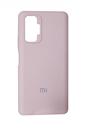 Original silicone case — xiaomi redmi note 10 ; 10s — pink sand