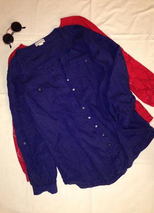 Об'ємна сорочка льон monsoon