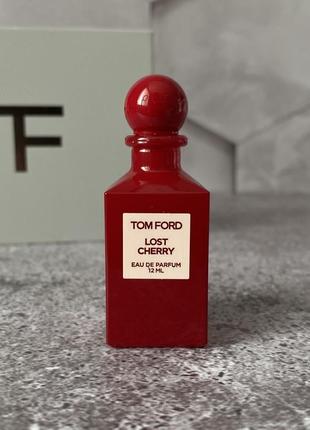 Tom ford - 🍒 decanter lost cherry eau de parfum fragrance 🍒 - лост черри парфюм в коллекционном миниатюрном графине / декантере, 12 ml1 фото