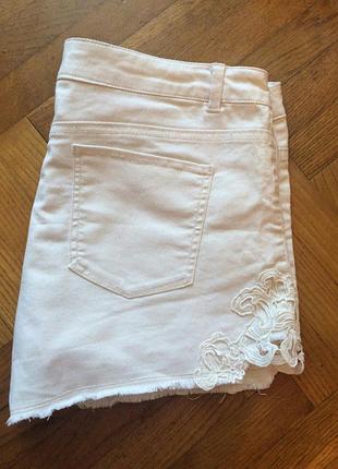 Шорты белые 2