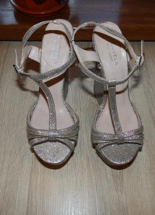 Сандалии , босоножки carvela kurt geiger silver platform sandals2 фото