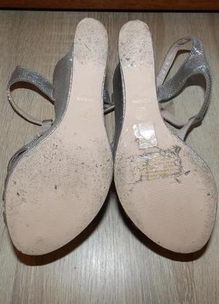 Сандалии , босоножки carvela kurt geiger silver platform sandals9 фото