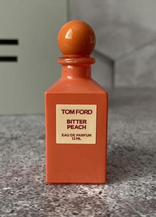 Tom ford - 🍑 decanter bitter peach eau de parfum fragrance 🍑 - біттер піч парфум в колекційному мініатюрному графині / декантері, 12 ml