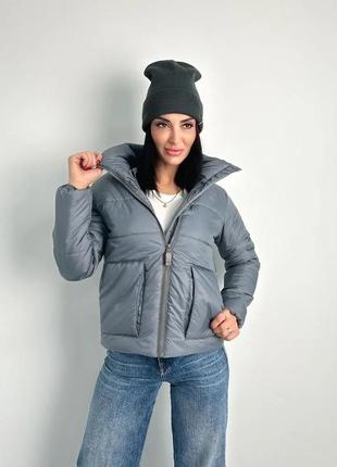 Куртка деми 50-52. графит