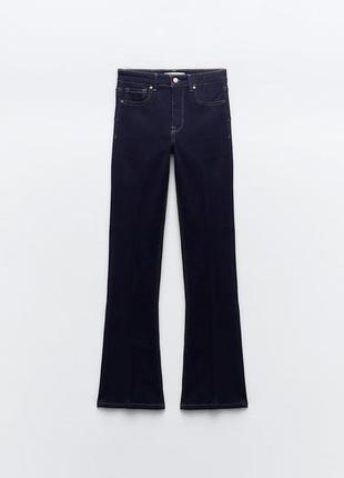 Облегающие джинсы zw bootcut mid rise9 фото