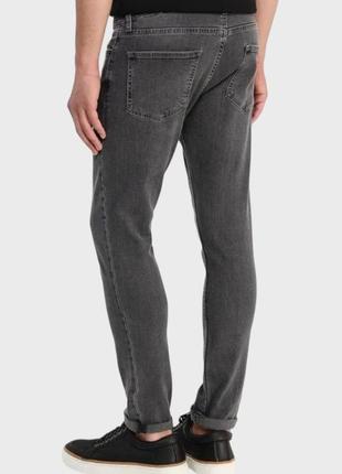 Джинси topman stretch skinny графіт2 фото