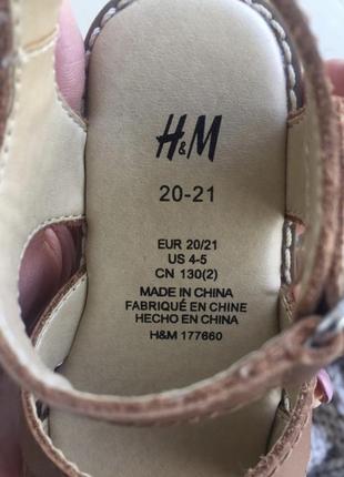 Босоніжки, босоніжки, сандалі, сандалі h&m4 фото