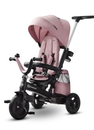 Велосипед трехколесный kiderkraft easytwist mauvelous pink