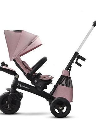 Велосипед трехколесный kiderkraft easytwist mauvelous pink6 фото