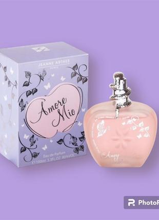 Jeanne arthes amore mio парфюмированная вода 100 мл сладкая фруктовая цветочная женская (духи парфюм для женщин)