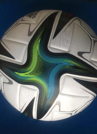 Мяч футбольный adidas conext 21 pro omb gk3488 (размер 5)4 фото