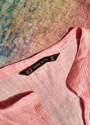 Zara модная рубашка блузка3 фото