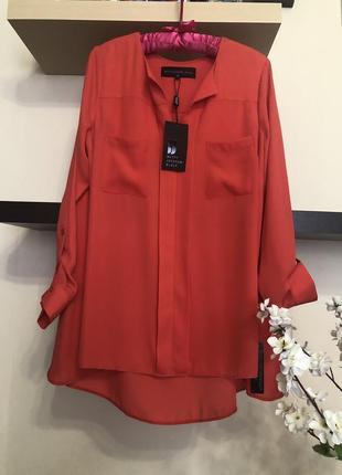 Женская блузка - рубашка, женская блузка свободного кроя, женская рубашка свободного кроя