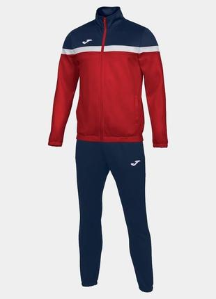 Мужской спортивный костюм joma danubio tracksuit красный,синий 2xl 102746.603 2xl