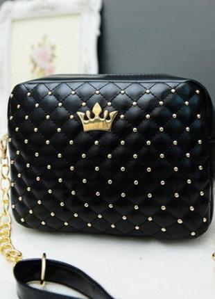 Женская сумка клатч черный