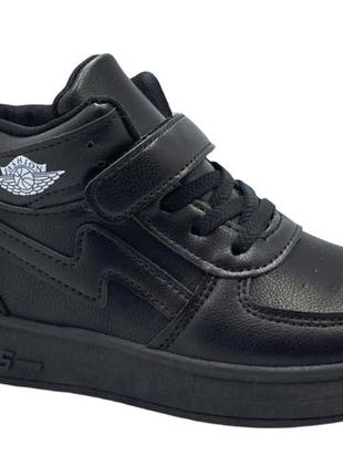 Демісезонні черевики для хлопчиків ht f0625-k/31 чорні 31 розмір