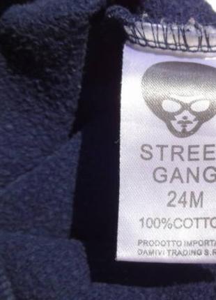 Street gang. тепла толстовка для будинку 92 розмір.3 фото