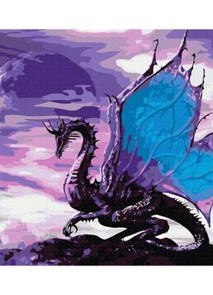 Картина по номерам "небесный дракон" bs52359, 40х50см