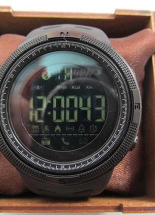 Skmei розумний смарт-годинник smart skmei clever 1250 black4 фото