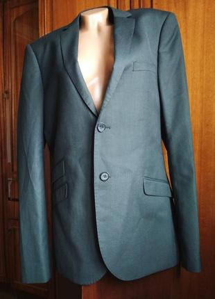 Новый однобортный пиджак с мужского плеча oodji man selection designed in france