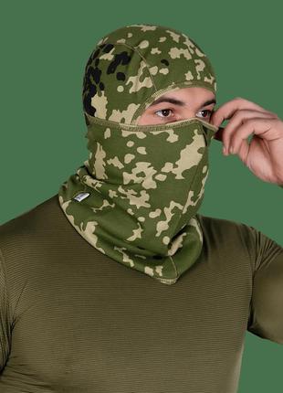 Тактична військова балаклава pro Lermask flecktarn d