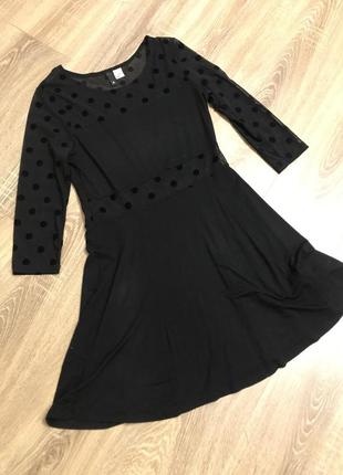 Маленькое чёрное платье hm 36р381 фото