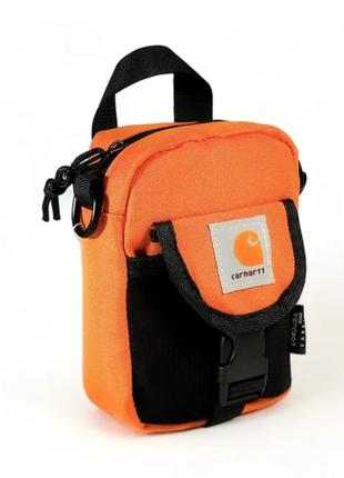 Сумка через плечо carhartt crossbody оранжевый