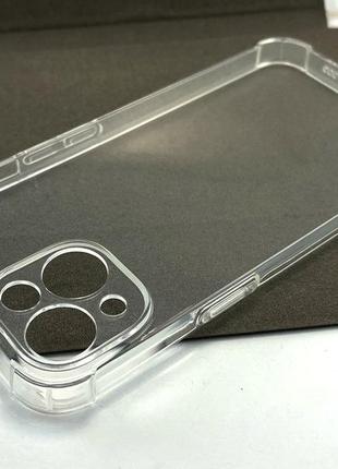 Чехол на iphone 14 накладка бампер ultra thin силиконовый прозрачный