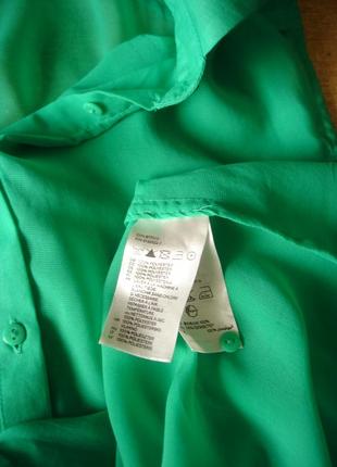 Легкая блуза с удлиненной спинкой  "h&m"  44-46 р   indonesia5 фото