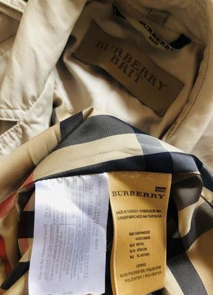 Тренч , плащ burberry brit оригинал бренд размер m,s,xs