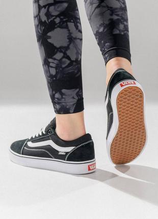 Женские кеды vans old skool black white