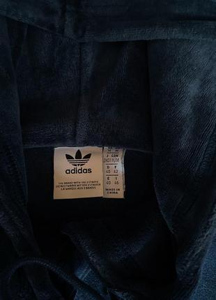 Велюровое худи adidas5 фото