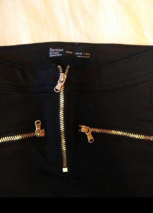 Подросткрвые джинсы bershka skinny3 фото