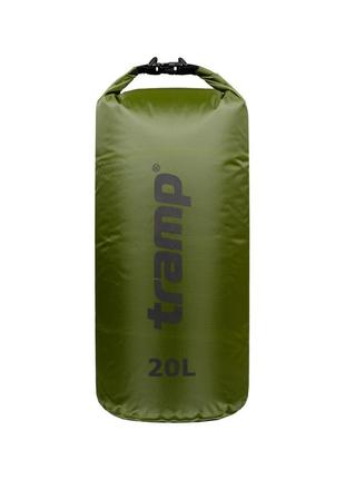 Гермомішок tramp pvc diamond rip-stop оливковий 20 л