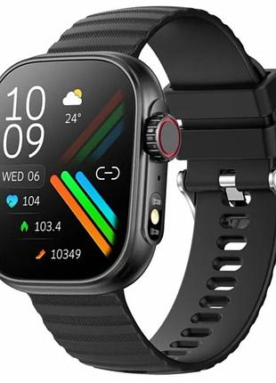 Смарт годинники senbono/smart watch / фітнес браслет чорного кольору