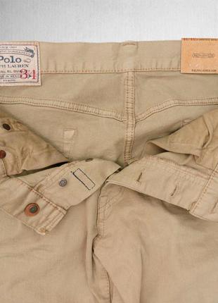 Мужские горчичные джинсы polo ralph lauren5 фото