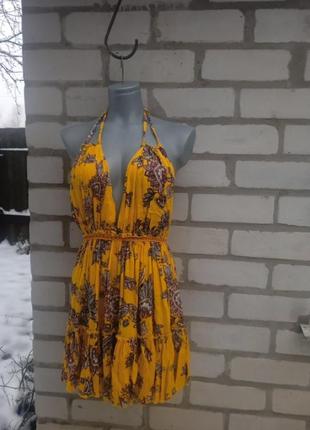 Платье сарафан открытая спина