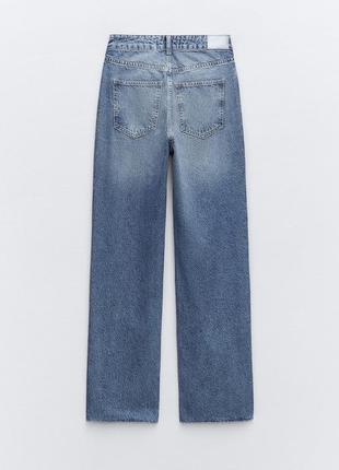 Джинси  zara z1975 straight high waist5 фото